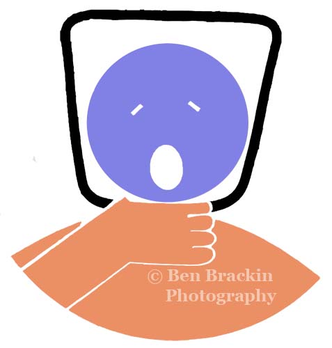 Violet Iris by Ben Brackin